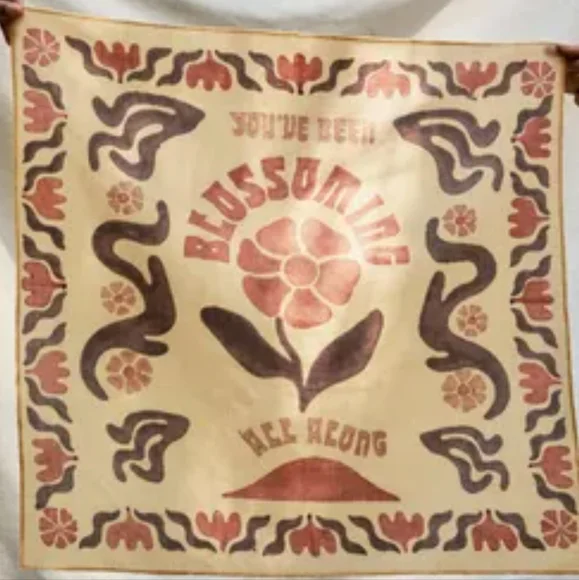 🆕 Christy Dawn Silk-Cotton Block Printed Scarf